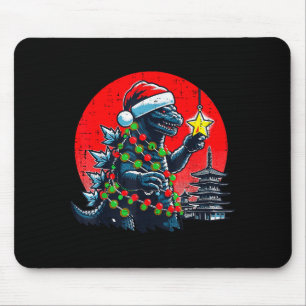 Weihnachten Japanischer Monster Santa Stern Xmas F Mousepad