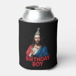 Weihnachten Jesus Geburtstag Junge Dosenkühler