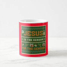 Weihnachten Jesus ist der Grund für die Jahreszeit Kaffeetasse