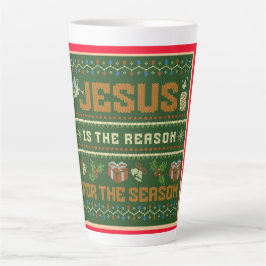 Weihnachten Jesus ist der Grund für die Jahreszeit Milchtasse