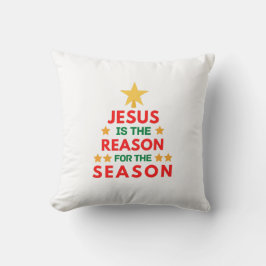 Weihnachten Jesus ist der Grund für die Saison Kissen