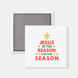 Weihnachten Jesus ist der Grund für die Saison Magnet