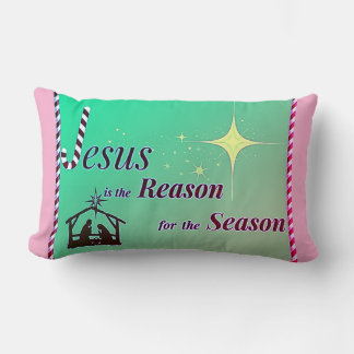 Weihnachten Jesus ist der Grund Pillow Lendenkissen