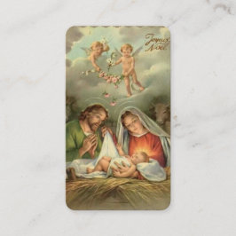 Weihnachten Jesus St. Joseph Mary Gebet Platzkarte