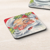 Weihnachten, Jolly Weihnachtsmann mit Seinem Hut