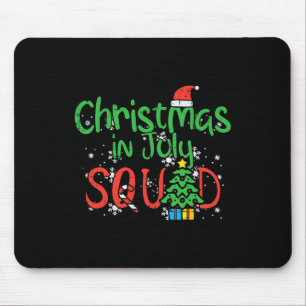 Weihnachten Juli Team Sommer Xmas Familie Spiel Fr Mousepad