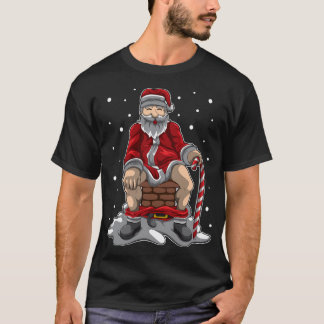 Weihnachten Kacke in Schornstein - Weihnachts-Verg T-Shirt