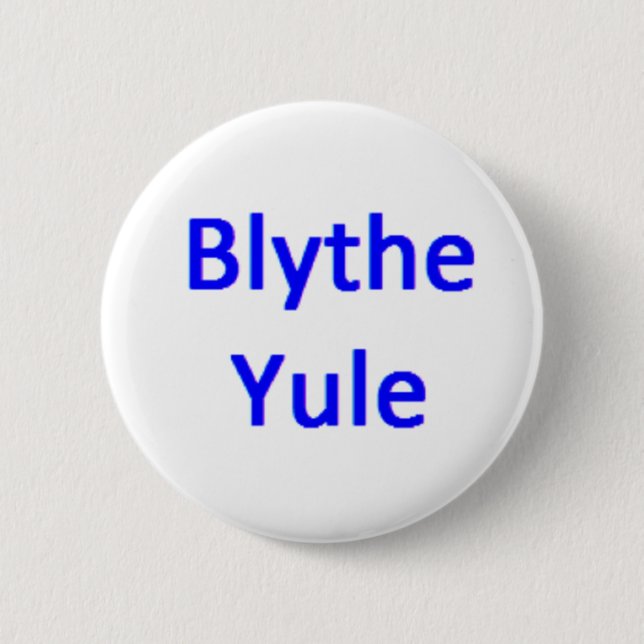 Weihnachten Kaffee-Tasse Button (Vorderseite)