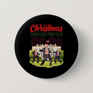 Weihnachten kam Anfang dieses Jahres Funny Santa T Button