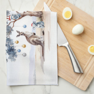 Weihnachten Kangaroo Koalas Platypus Gumtree Baubl Geschirrtuch