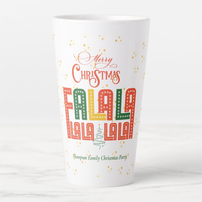 Weihnachten - Karaoke Kirche Milchtasse (Vorderseite)