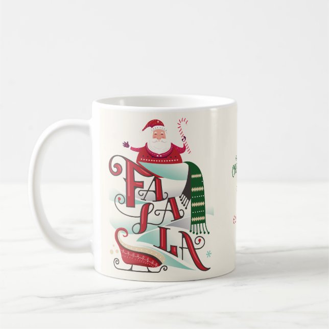 Weihnachten Karaoke Santa Kid Festival - Martha Ar Kaffeetasse (Links)