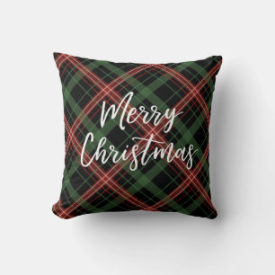 Weihnachten Kariert, Weihnachtskissen Kissen
