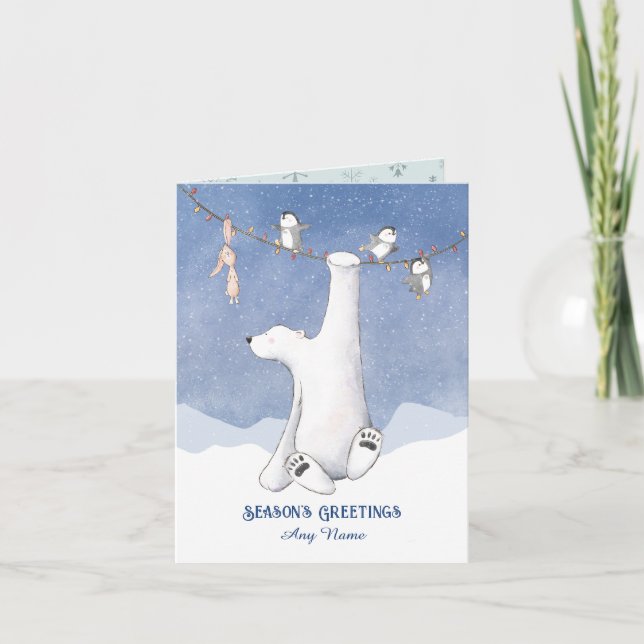 Weihnachten Karte (Vorderseite)