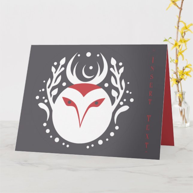 Weihnachten Karte (Gelbe Blume)