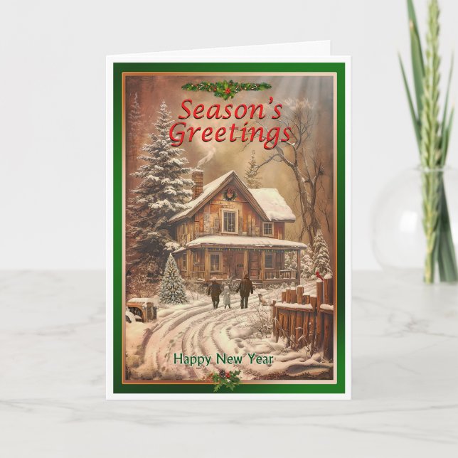 Weihnachten Karte (Vorderseite)