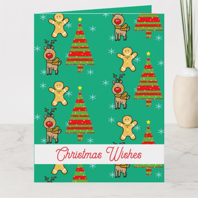 Weihnachten Karte (Vorderseite)