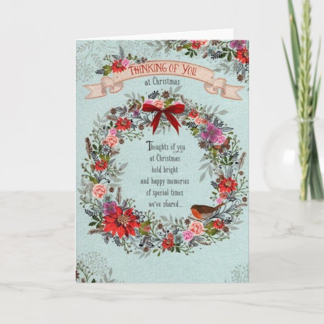 Weihnachten Karte (Vorderseite)