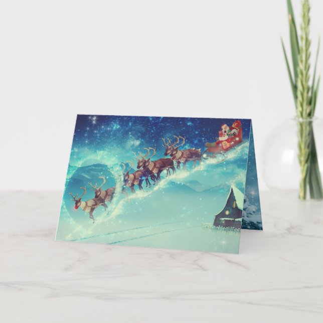 Weihnachten Karte (Vorderseite)