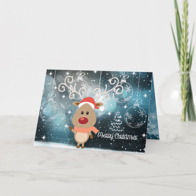 Weihnachten Karte (Vorderseite)