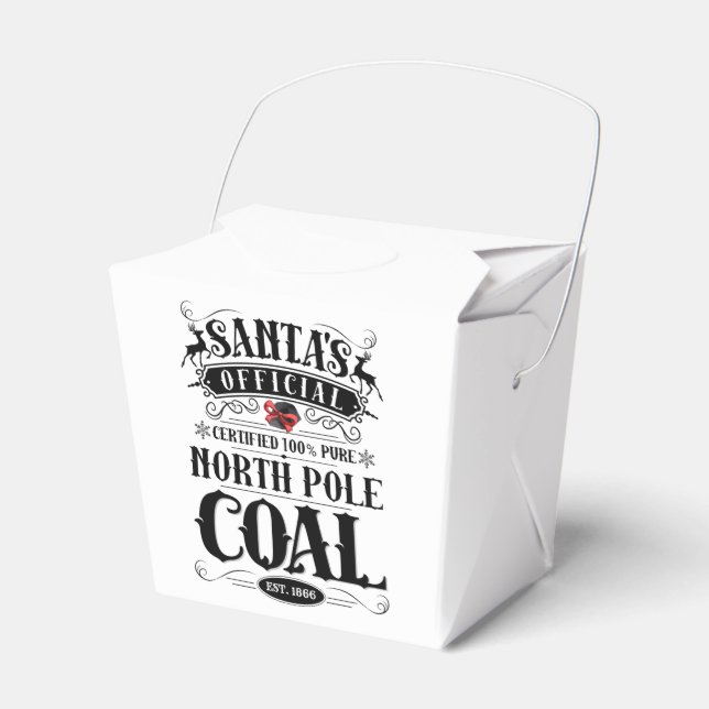 Weihnachten - Kasten des Weihnachtsmanns Geschenkschachtel (Vorderseite)