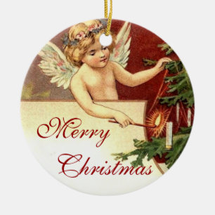 Weihnachten Keramik Ornament