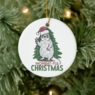 Weihnachten Keramik Ornament