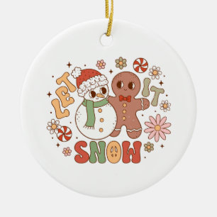 Weihnachten Keramik Ornament