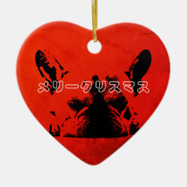 Weihnachten Keramik Ornament