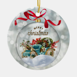 Weihnachten Keramik Ornament