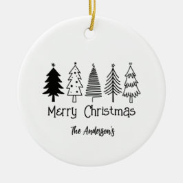 Weihnachten Keramik Ornament