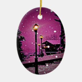 Weihnachten Keramikornament