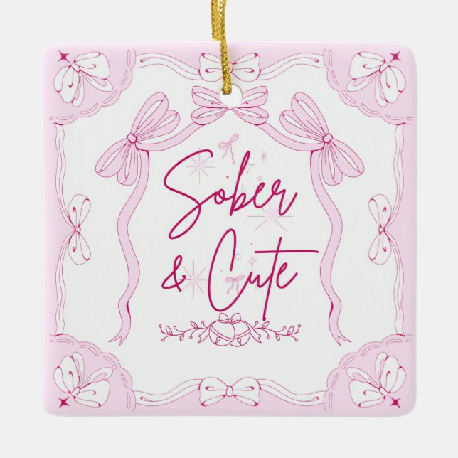 Weihnachten Keramikornament (Vorderseite)