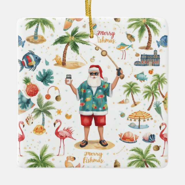 Weihnachten Keramikornament (Vorderseite)