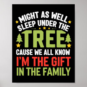 Weihnachten Kinder Mens Weihnachten Pajamas Frauen Poster