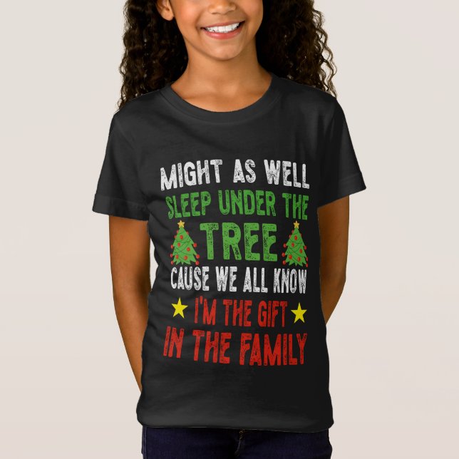 Weihnachten Kinder Weihnachten Pajamas Girls Boys T-Shirt (Vorderseite)