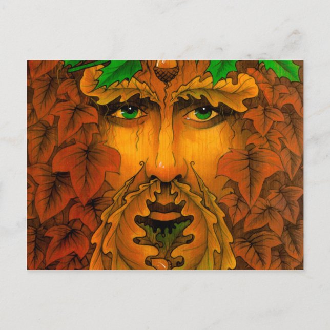 Weihnachten King Postkarte (Vorderseite)