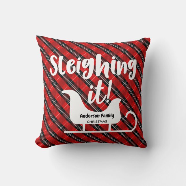 Weihnachten Kissen (Vorderseite)