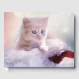 Weihnachten Kitten Gästebuch