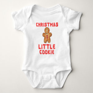 WEIHNACHTEN KLEINER KEKSE Baby Jungen Jersey Bodys Strampler