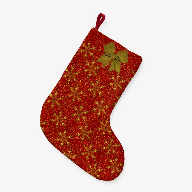 Weihnachten Kleiner Weihnachtsstrumpf (Vorderansicht (hängend))