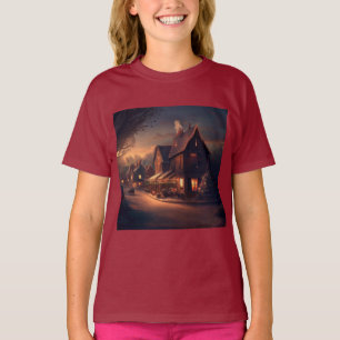 Weihnachten Kleinstadt 6 T-Shirt
