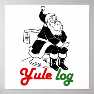 WEIHNACHTEN-KLOTZ - .PNG POSTER