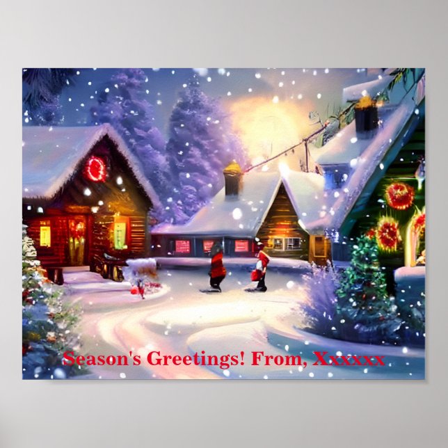 Weihnachten kommt... poster (Vorne)