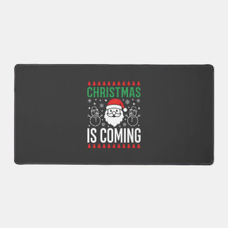 Weihnachten Kommt Santa Schneemann Schreibtischunterlage