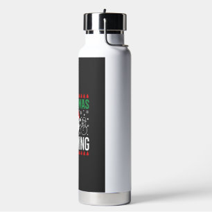 Weihnachten Kommt Santa Schneemann Trinkflasche