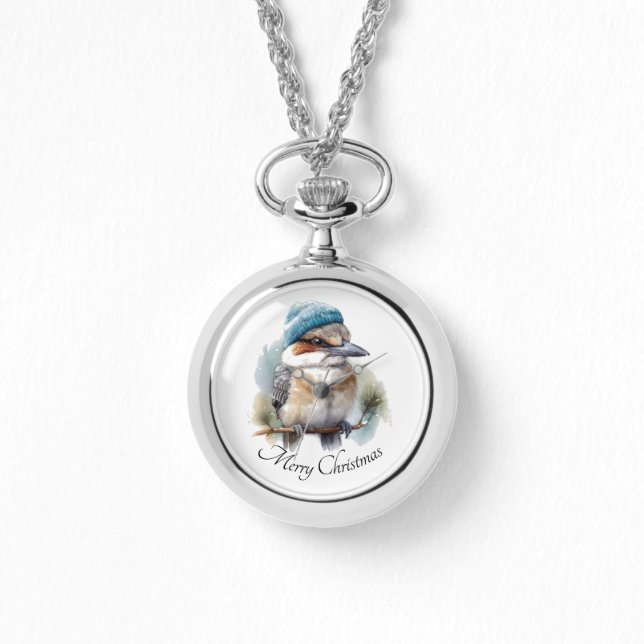 Weihnachten Kookaburra Armbanduhr (Vorderseite)