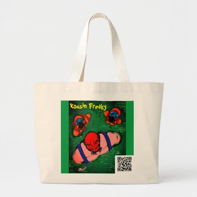 Weihnachten Korbweide große Tüte Jumbo Stoffbeutel (Vorne)