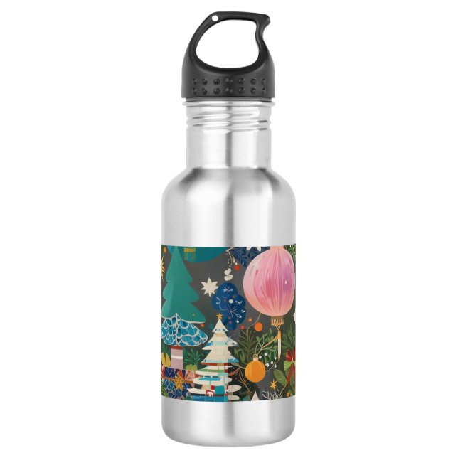 Weihnachten koreanischer Flaschen Edelstahlflasche (Vorderseite)