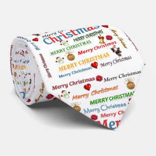 Weihnachten Krawatte, frohe Weihnachten Krawatte